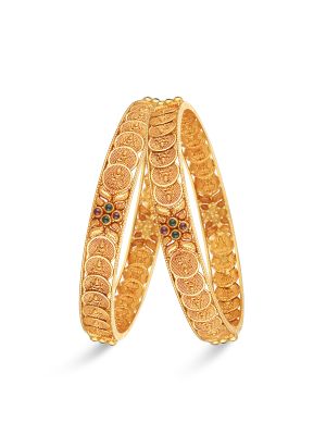 Exquisite Gold Bangle-hover
