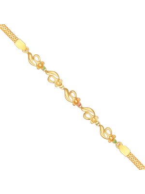 Simply Elegant Gold Bracelet-hover