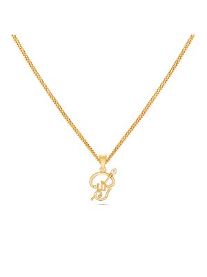 Divine Om Gold Pendant-hover