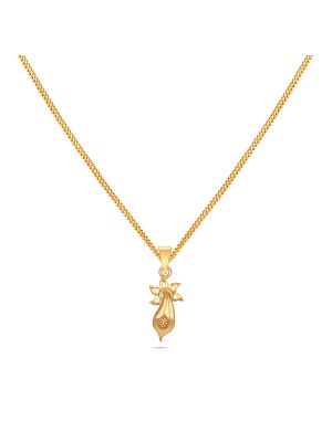 Enticing Gold Pendant-hover