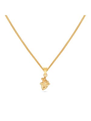 Simple And Elegant Gold Pendant-hover