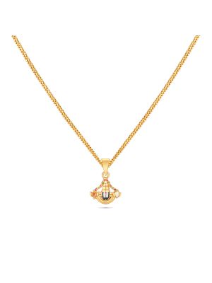 Lord Balaji Gold Pendant-hover