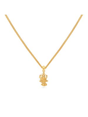 Gold Ganesh Pendant-hover