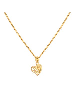 Gold Heart Pendant-hover