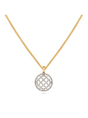 Elegant Diamond Pendant-hover