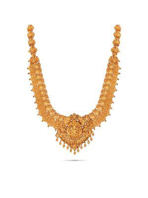 Gorgeous Lakshmi Kasu Gold Malai-hover