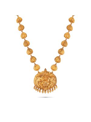 Latest Fancy Temple Gold Malai-hover