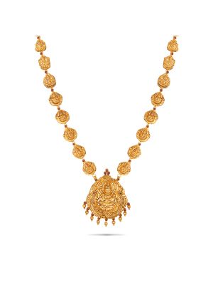 Traditional Lakshmi Gold Malai-hover