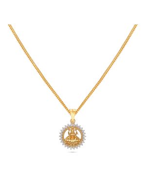 Lakshmi Diamond Pendant-hover