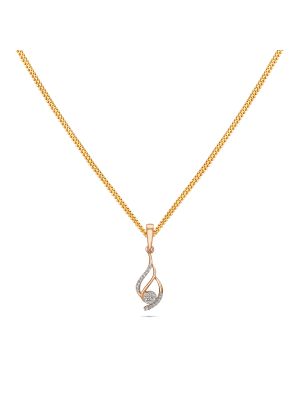 Stylish Diamond Pendant-hover