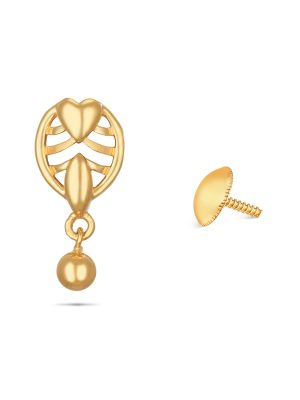 Simple And Elegant Gold Earring-hover