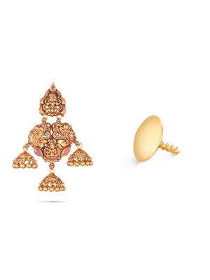 Stunning Fancy Gold Earring-hover