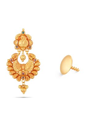 Elegant Gold Earring-hover