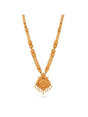 Mesmerising Floral Gold Malai-hover