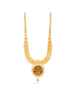 Traditional Lakshmi Gold Malai-hover