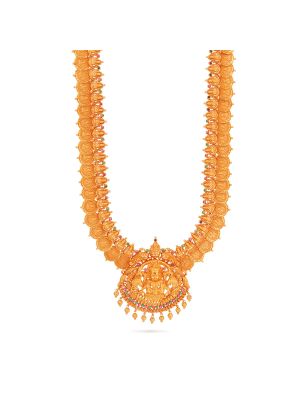 Stunning Lakshmi Kasu Gold Malai-hover