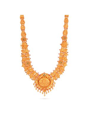Mesmerising Gold Floral Malai-hover