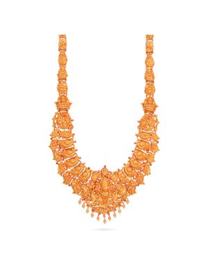 Mesmerising Temple Gold Malai-hover