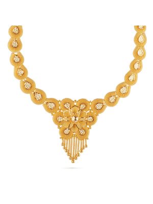 Latest Fancy Gold Necklace-hover
