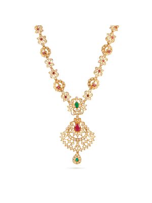 Mesmerising Gold Necklace-hover