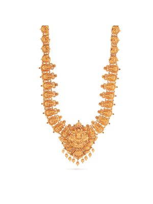 Stunning Lakshmi Gold Malai-hover