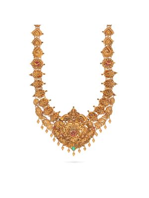 Gold Bridal Temple Haram-hover