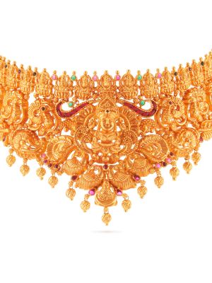 Enchanting Temple Choker Necklace-hover