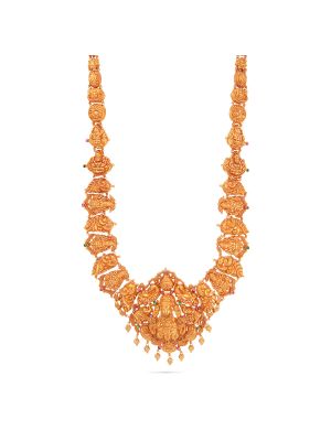 Alluring Peacock Gold Haram-hover
