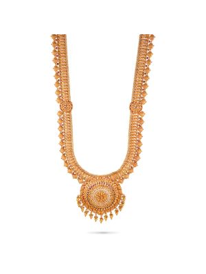 Mesmerising Floral Gold Haram-hover