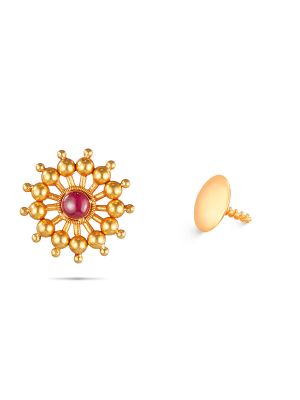 Plain Gold Earring-hover