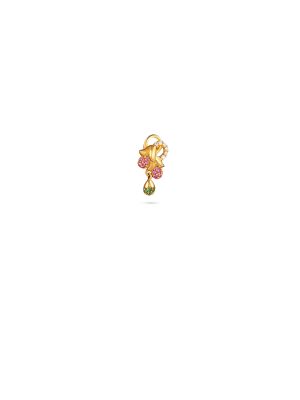 Charming Floral Casting Drop Earring-hover