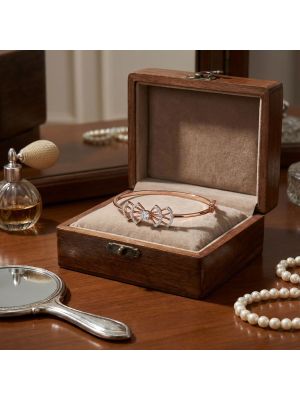 Modern Bridal Rose Diamond Gadi-hover