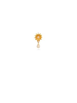 Charming Floral Casting Drop Earring-hover