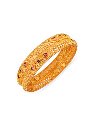 Exquisite Stone Bangle-hover