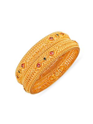 Fascinating Stone Bangle-hover