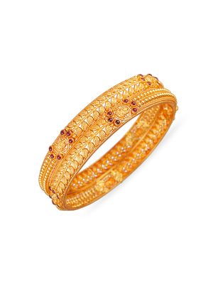 Lakshmi Stone Bangle-hover