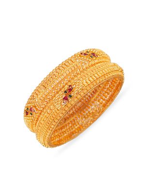 Bridal Stone Bangle-hover