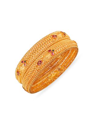 Fancy Stone Bangle-hover