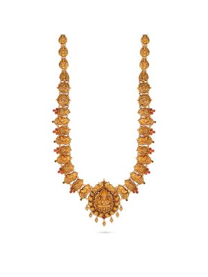 Antique Mayil Malai with Lakshmi Motif-hover