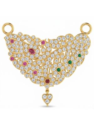 Festival Wear Multi Stone Gold Dollar-hover