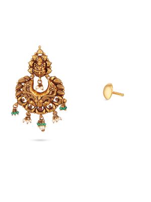 Traditional Antique Balls Earrings-hover