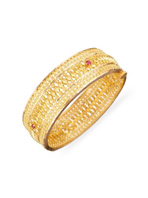 Fancy Adjustable Bridal Stone Bangle-hover
