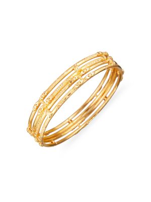 Casual Dual Pipe Bangle-hover
