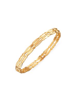 Fascinating Gold Bangle-hover