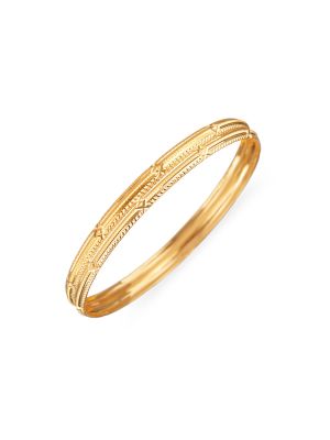 Casual Gold Bangle-hover