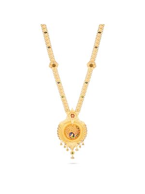 Traditional Mayil Motif Malai -hover