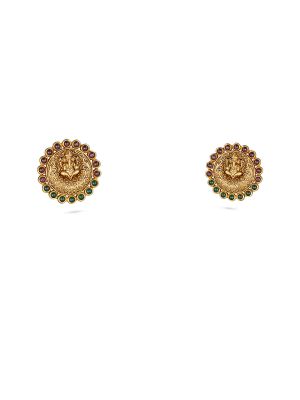 Lord Ganesha Nagas Stud Earring-hover