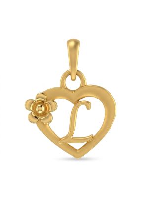 Love Blossom Casting Gold Pendant-hover