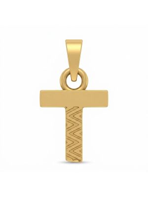 Tasteful Look Casting Gold Pendant-hover
