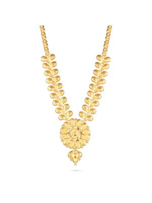 Bridal Floret Motif Manga Necklace-hover